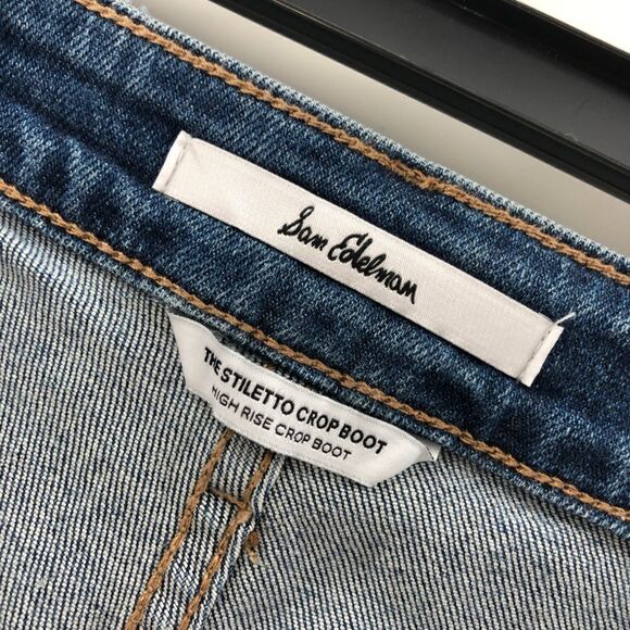 Sam Edelman The Stiletto Cropped Bootcut J Ayana 00 - Picture 5 of 10